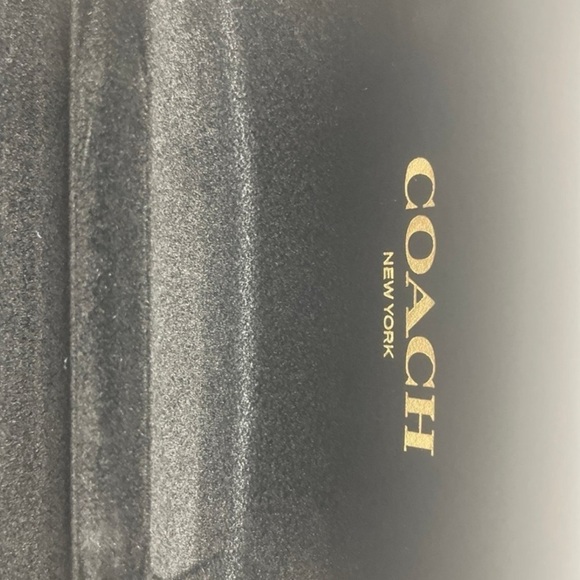 Coach Black Eyeglass or Sunglasses Case